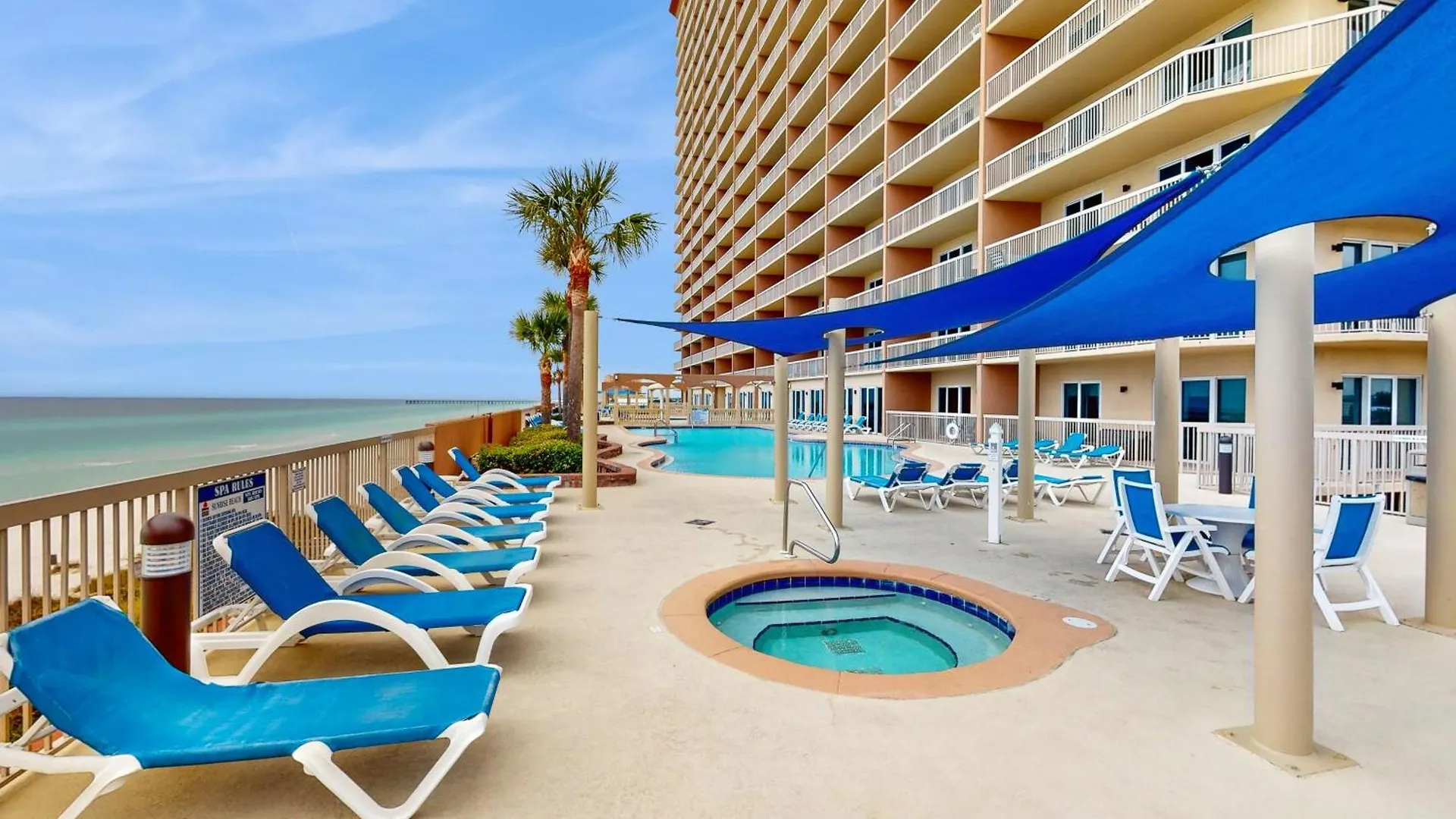 Apartment Sunrise Beach 1702 - Beachfront Condo Panama City Beach